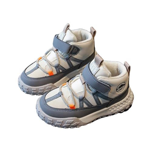 IWIHMIV Toddler Girl Tennis Shoes Winter Boys Girls Sneakers Kids Cotton Warm Sports Running Walking Shoes for Toddler2