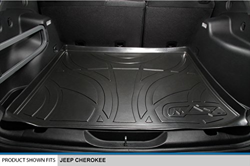 Maxliner Custom Fit Floor Mats And Cargo Liner Set Black Compatible With 2014-2022 Jeep Cherokee - All Models #TOP4