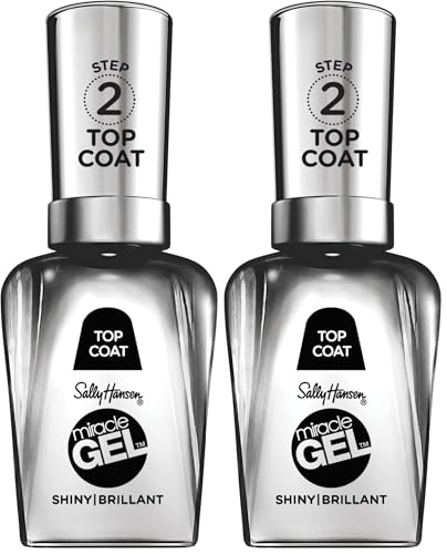 Sally Hansen Miracle Gel Topcoat (Packung mit 2)