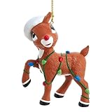 Kurt Adler Rudolph with Lights Ornament, 3-Inch, Plastic, RU1241