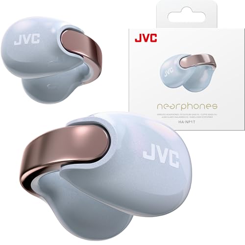 JVC Nearphones Pearl Edition - Earcuff True Wireless Earbuds...