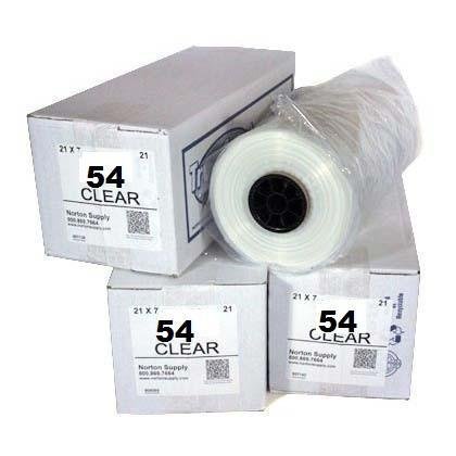 Dry Cleaning Poly Garment Bags Clear 54" - 260 Bags Per Roll