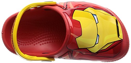 CROCS Crocs Fl Ironman Lights Clog K - Flame - C6 , 205017-8C1-C6, Kids Boys , Flame , C6