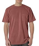 Comfort Colors Womens 6.1 oz. Garment-Dyed Pocket T-Shirt (6030CC) -CUMIN -L