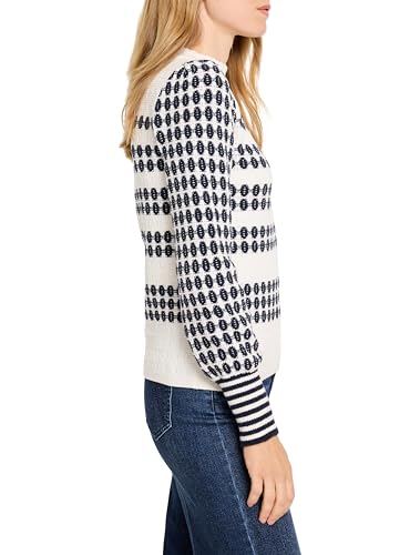 Image of NIC+Zoe Women's Pattern Waffle Stitch Sweater