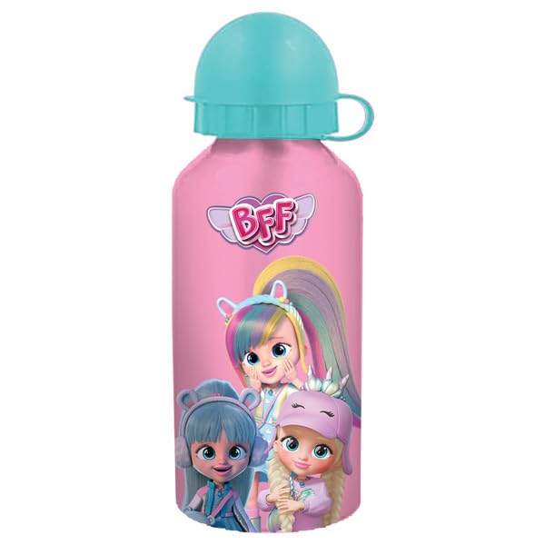TheCartoonWorld BFF by CRY BABIES Borraccia Termica per Bambini in Acciaio Inossidabile, 500ml