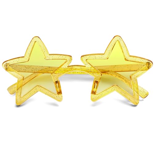 Image of VANLINKER Colorful Star Shape Sunglasses lovely cute sun glasses Party Glasses VL9839