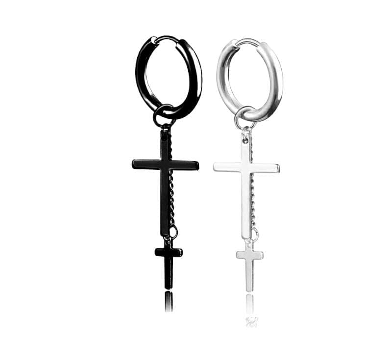 See full amazon price history chart for VIEN Mens and Womens Punk Goth Stainless Steel Double Cross Pendant Chain Hoop Earrings VIEN Mens and Womens Punk Goth Stainless Steel Double Cross Pendant Chain Hoop Earrings (B09TFS58HS) Amazon Price History, Amazon Price Tracker