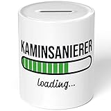 JUNIWORDS Spardose Sparbüchse, Kaminsanierer Loading (6202100)
