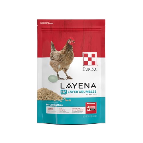 Purina Layena Crumbles Chicken Food 10 Pound Bag
