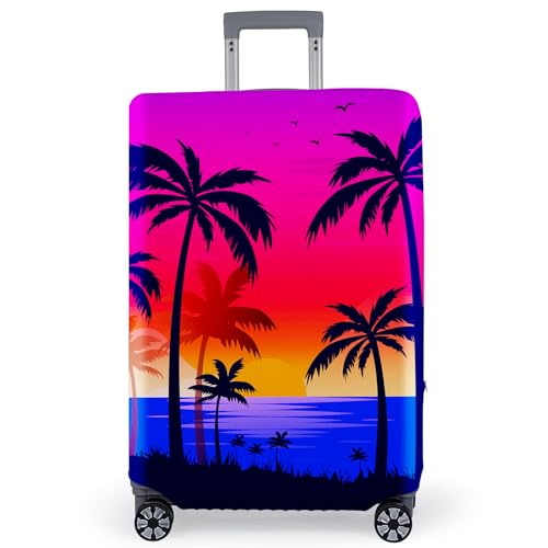 MHJY Suitcase Cover Luggage Protector Large Elastic Suit Case Cover Anti-Scratch Travel Essentials Fits 18-32 Inch Baggage