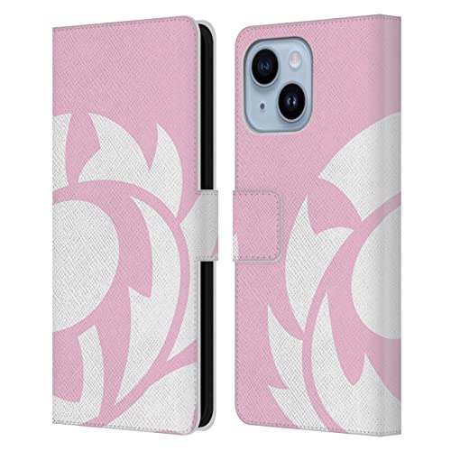Étui en cuir iPhone 14 Plus sous Licence Officielle Scotland Rugby finition luxe