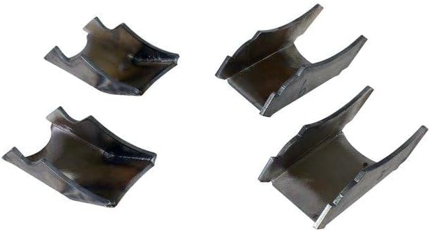 Sleekster #150 Front Dana 30 & 44 Axle Gusset Kit by Randy Ellis Design is Compatible for Jeep Wrangler JK 2007 to Current years.