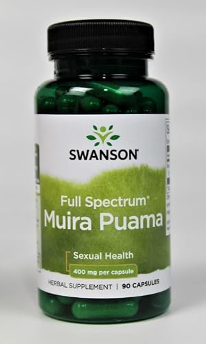 Swanson Muira Puama Root Sexual Health Virility Libido Boost Support Men's Women's Supplement 400 Mg 90 Capsules #TOP2