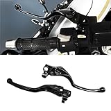 Rudyness Motorcycle Black Brake Clutch Levers Compatible for Ducati Scrambler 800 1100 By Hydraulic 2018-2023