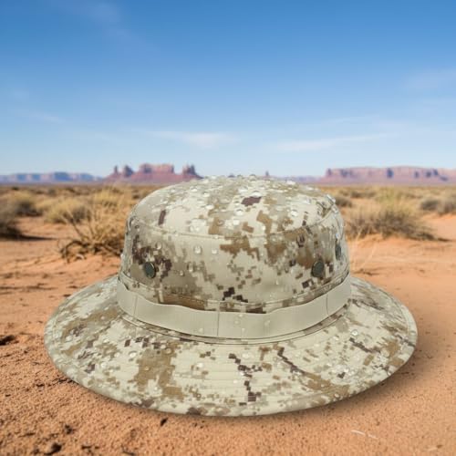 Image of Sun Hats for Men Women Bucket Hat UPF 50+ Boonie Hat Foldable UV Protection Hiking Beach Fishing Summer Safari