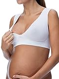 Zoom IMG-2 relaxmaternity 5710 bianco s reggiseno Zoom IMG-2 relaxmaternity 5710 bianco s reggiseno