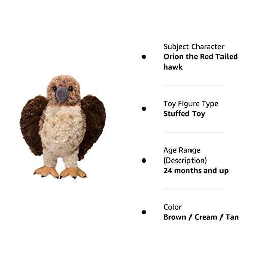 Douglas Orion Red-Tailed Hawk Plush Stuffed Animal #TOP1