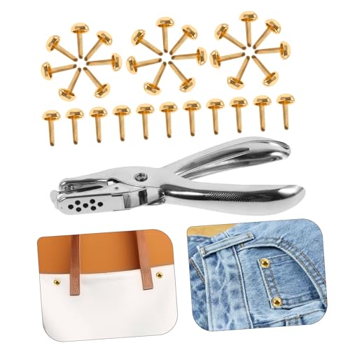 Rivets de couture ronds en fer Uonlytech pour customiser les vêtements - 3