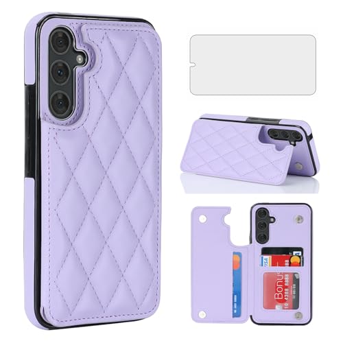 Étui portefeuille Samsung S25 Plus en cuir Asuwish idéal pour voyager léger au quotidien