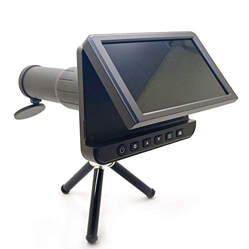 Lechnical Cámara Exterior Monocular Telescopio portátil de Alta definición Video Grabación de Fotos Cámara Digital con Pantalla Digital LCD de 5 Pulgadas Cover