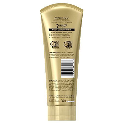 Pantene Daily Moisture Renewal 3 Minute Miracle Daily Conditioner, 8.0 Fl Oz #TOP1