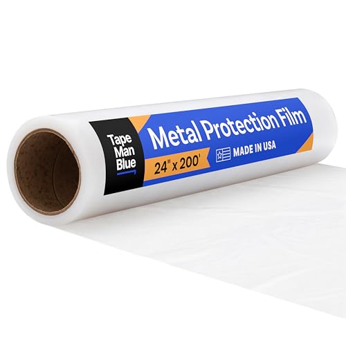 TapeManBlue Stainless Steel Protection Film (24x200')