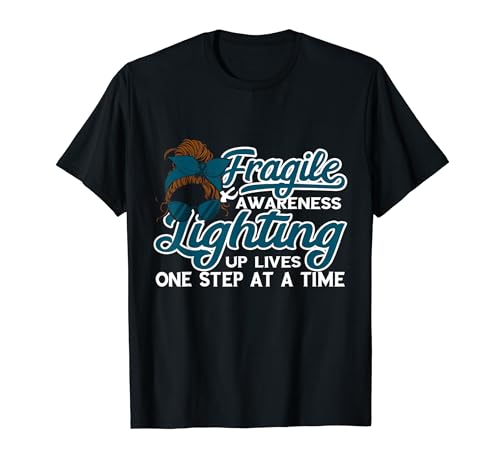 Fragile X Syndrome Awareness Illumina Lives Teal Ribbon Maglietta