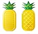 dreambuilderToy Giant 76" Inflatable Pineapple Pool Party Float Raft Summer Outdoor Swimming Pool Inflatable Floatie Lounge Pool Loungers for Adults & Kids