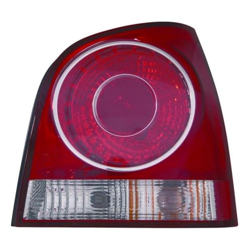 XYZ Parts Rear Tail Light Assembly Compatible With Volkswagen Polo Mk4 Hatchback 2005-2010 For UK Drivers Side Right Hand Replacement