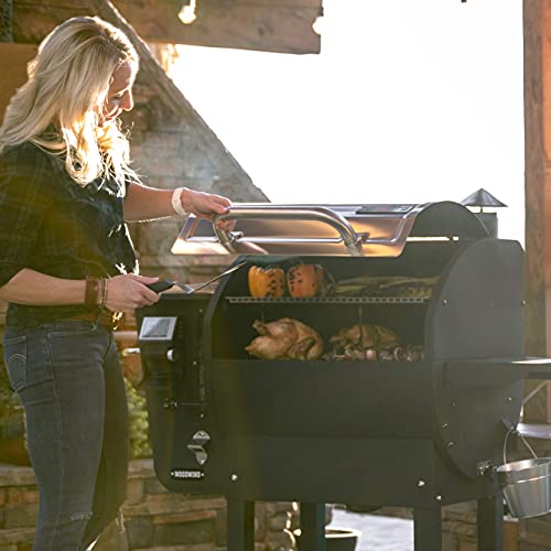Camp Chef 24 In. Wifi Woodwind Pellet Grill & Smoker, Wifi & Bluetooth Connectivity, Pid Controller, Stainless Steel, Total Cooking Surface 811 Sq In #TOP6