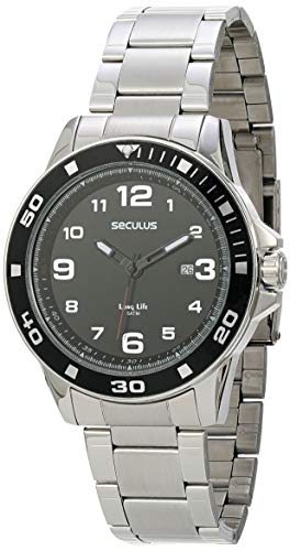 Relógio Analógico, Seculus, Masculino