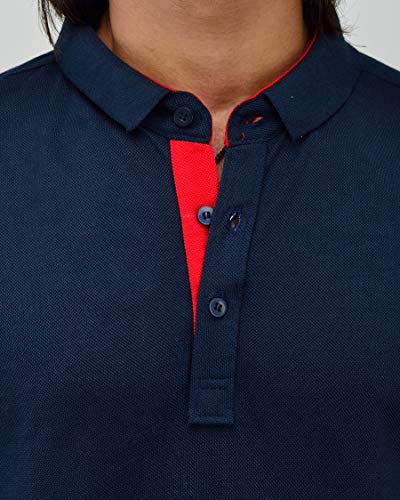 Image of More & More Men's Solid Regular Fit T-Shirt