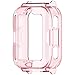 E ECSEM Compatible with Huawei Watch Kids 4 Pro Screen Protective Case,Scratch Proof Soft TPU Shockproof Bumper Case Replacement for Huawei Watch Kids 4 Pro Smartwatch Accessories (Pink)
