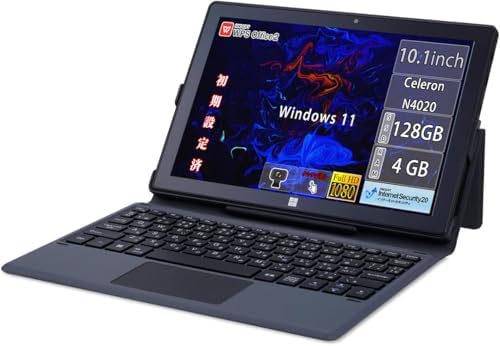 Amazon.co.jp: 初期設定不要 Windows11 Pro搭載 薄型軽量10.1インチ高 