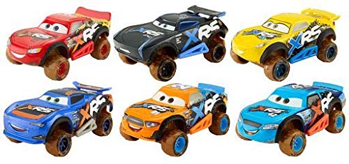 Preisvergleich Produktbild Mattel Cars XRS MUD Racing, GBJ35, Mehrfarbig