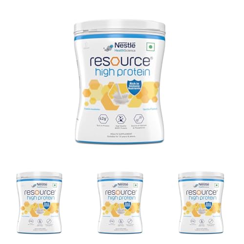 Image of Nestle Health Science, Resource High Protein - 400 g (Pack of 4)