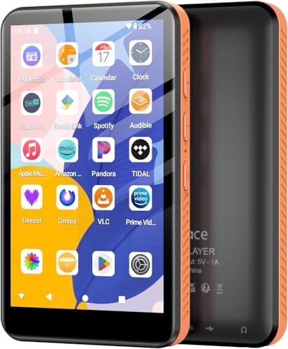 Amazon.co.jp: Android 13 mp3プレーヤー 4GB RAM+32GB ROM内蔵 4