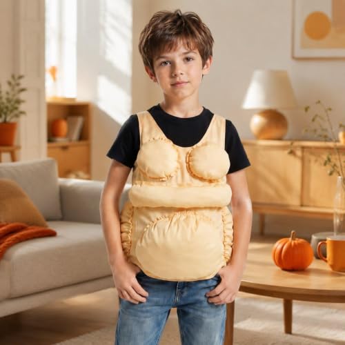 Barriga para disfraces escolares complemento de relleno cómodo para fiestas 6
