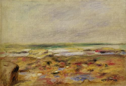 Peinture sur toile Renoir pour habiller un grand mur vide de chambre 60x90cm