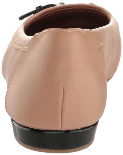 Anne Klein Womens Embellished Faux Leather Moccasins3