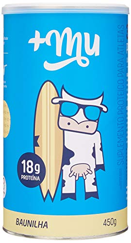 Pote Proteína Mais Mu Baunilha 450g, Mais Mu, 450G
