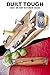 Dalstrong Chef Knife 8 inch Blade - AUS-10V Japanese Steel - Full Tang - Olive Wood Handle - Chef's Knife - Shogun Series - Razor Sharp Kitchen - Professional Premium Sheath