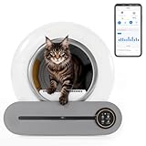 Selbstreinigendes Katzentoilette mit App - Automatische Katzenklo mit...