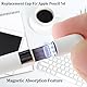 2 Stück Kappe für Apple Pencil 1. Generation + 2 Stück Spitzen Ersatz & Nib Zubehör für Apple Pencil 2/1 Generation+2 Anti-Verlust-Kappe aus Silikon