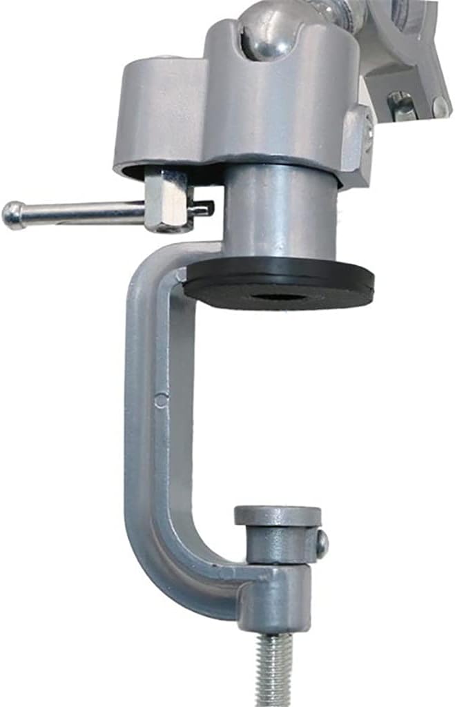 360 Degree Rotating Table Vise Multifunctional Aluminium Alloy Swivel Bench Clamp Electric Drill Stand Tools