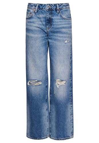 Jean Wide Leg Superdry en Denim Premium : L'Excellence de la Coupe Large Femme