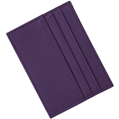 Image of M-Plateau Super Slim Genuine Leather Credit Card Wallet