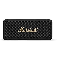 Marshall EMBERTON ブラック ポータブルスピーカー Amazon.co.jp: Marshall ワイヤレスポータブル防水スピーカー Emberton