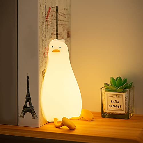 Lámpara de mesa de noche LED con figura de pato miniatura 2